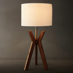 Trafalgar Walnut Table Lamp